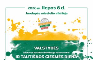 Valstybės (Lietuvos karaliaus Mindaugo karūnavimo) ir Tautiškos giesmės diena JUODUPĖJE