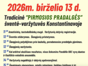 Konstantinavoje vyks tradicinė „Pirmosios pradalgės“ šventė-varžytuvės