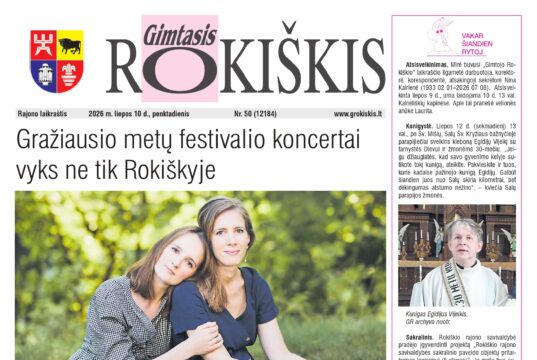 Naujame „Gimtojo Rokiškio“ numeryje: nuo vasaros klasikos iki karščiausių rajono aktualijų
