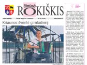 Antradienio „Gimtasis Rokiškis“