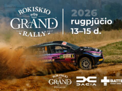 Artėja jubiliejinis, dešimtasis, „Rokiškio Grand Rally 2026“