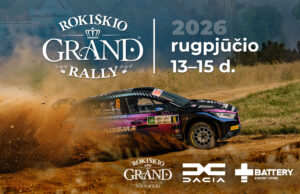 Artėja jubiliejinis, dešimtasis „Rokiškio Grand Rally 2026“