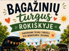 Bagažinių turgelis – jau šį šeštadienį!