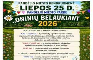 ONINĖS PANDĖLYJE 2026: jubiliejinės šventės programa