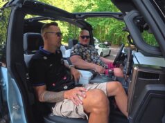 Rokiškio gatvėmis važinėja didžiausias pasaulyje elektromobilis: ką apie jį mano „E Gazas dugnas“ vedėjai? (video + foto)