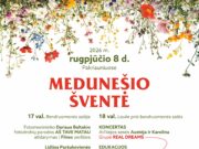Pakriauniuose MEDUNEŠIO ŠVENTĖ