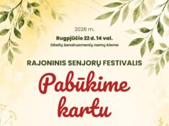 Rajoninis senjorų festivalis PABŪKIME KARTU Obeliuose