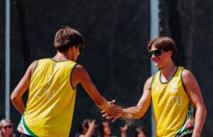 Lietuvos U20 paplūdimio tinklinio čempionate – pergalingas rokiškėno Margirio Motiejūno finišas