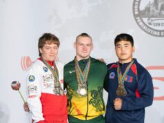 Pasaulio jėgos trikovės čempionate Pietų Afrikoje – rokiškėno triumfas: D. Vilkevičius tapo čempionu