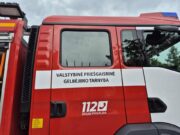 Sudegė gyvenamasis namas