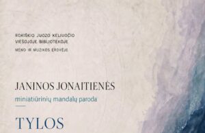Janinos Jonaitienės miniatiūrinių mandalų paroda TYLOS ORNAMENTAI