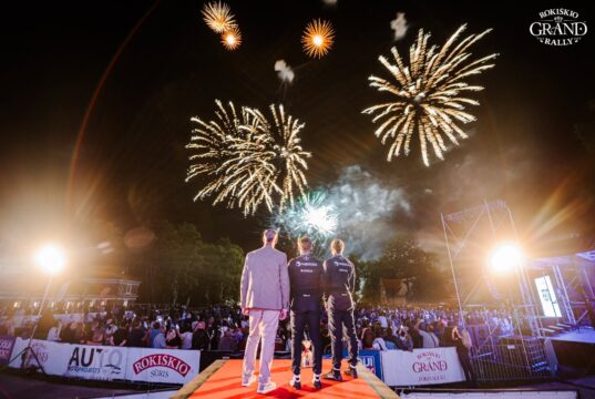 Vaidotas Žala atsitiesė po pirmosios dienos ir triumfavo „Rokiškio Grand Rally“ varžybose
