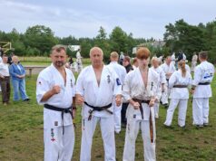 Rokiškyje dar vienas rudas karate diržas