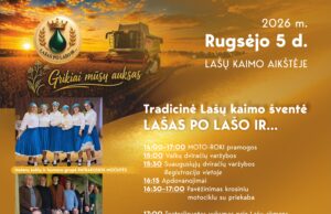 Tradicinė Lašų kaimo šventė LAŠAS PO LAŠO IR…