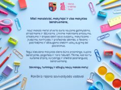 Savivaldybės vadovų sveikinimas Rugsėjo 1-osios proga