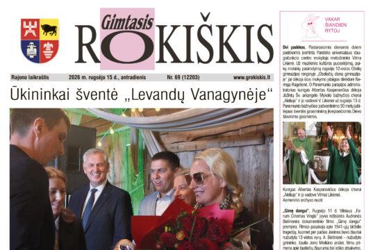 Naujas „Gimtojo Rokiškio“ numeris jau paruoštas