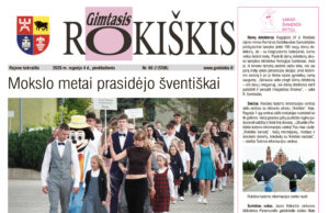 „Gimtojo Rokiškio“ naujame numeryje – nuo šventinio šurmulio iki svarbių krašto naujienų