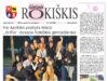 Naujausiame laikraščio numeryje skaitykite