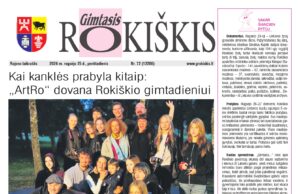 Naujausiame laikraščio numeryje skaitykite
