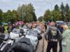 Motociklininkų kolona Rokiškio gimtadienį skelbė „visu garsu“