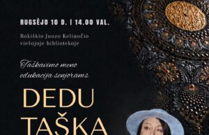 DEDU TAŠKĄ – kūrybinė taškavimo edukacija senjorams