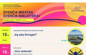 Švenčia miestas, švenčia biblioteka!