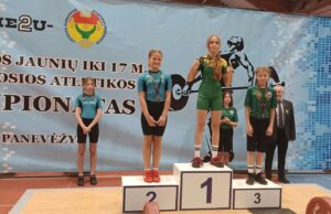 Sunkiaatlečiai skina pergales Lietuvos jaunių čempionate