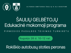 Šaulių gelbėtojų edukacija: gyventojus mokys teikti pirmąją pagalbą turniketu