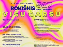 Rokiškis VISU GARSU – 527 miesto gimtadienis