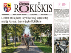 Naujas „Gimtojo Rokiškio“ numeris jau paruoštas