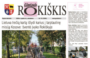 Naujas „Gimtojo Rokiškio“ numeris jau paruoštas