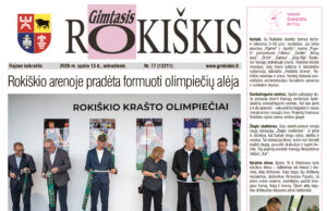 Naujas „Gimtojo Rokiškio“ numeris