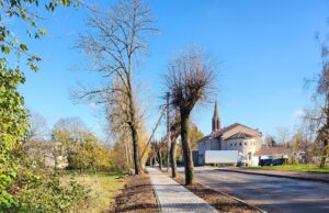 Rokiškio mieste padaugėjo atnaujintų šaligatvių
