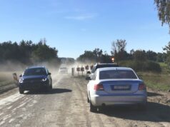 Vairuotojai stengiasi išvengti remontuojamo kelio Rokiškis–Kamajai