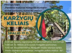 Pėsčiųjų žygis „Karžygių keliais“, skirtas partizanų žūties 80-mečiui paminėti