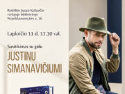 Susitikimas su gidu JUSTINU SIMANAVIČIUMI