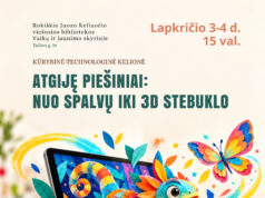 Kūrybinė-technologinė kelionė „Atgiję piešiniai: Nuo spalvų iki 3D stebuklo“