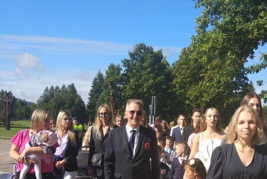 Ketvirtį amžiaus J. Tūbelio progimnazijai vadovaujantį Z. Pošiūną darbas vis dar „veža“