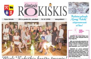 Gruodžio 30 d. "Gimtasis Rokiškis"