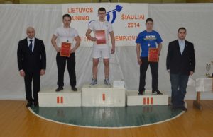 Rokiškėnas Lukas Kudrešovas ne tik iškovojo aukso medalį