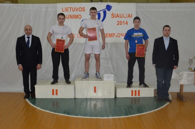 Rokiškėnas Lukas Kudrešovas ne tik iškovojo aukso medalį