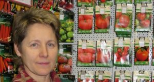 Parduotuvės „Žalia stotelė“ pardavimų vedėja Genė Šinkūnienė. A. Mackuvienės nuotr.