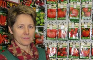 Parduotuvės „Žalia stotelė“ pardavimų vedėja Genė Šinkūnienė. A. Mackuvienės nuotr.