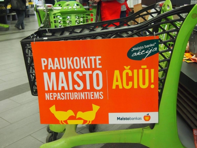 Maisto banko nuotr.