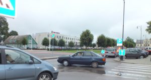 Eismo pokyčiai Nepriklausomybės aikštėje sukėlė chaosą. A.Minkevičienės nuotr.