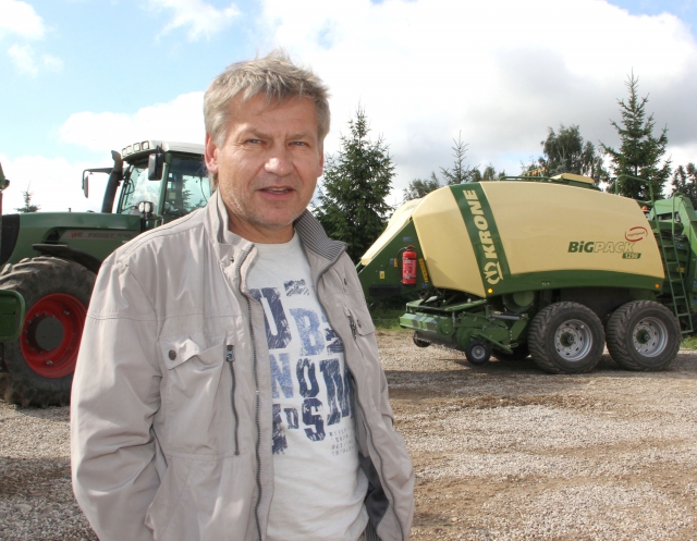Lašų žemės ūkio bendrovės valdybos pirmininkas Zenonas Akramavičius