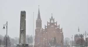 Rokiškio Šv. Mato bažnyčia. Virginijaus Stumbrio nuotr.