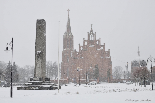 Rokiškio Šv. Mato bažnyčia. Virginijaus Stumbrio nuotr.