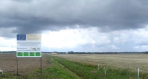 Lašų kadastrinėje vietovėje pernai baigti melioracijos statinių rekonstrukcijos darbai. A.Gudonio nuotr.