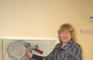 Kolektyvui darbus skirsto ūkvedė Aldona Stuokienė